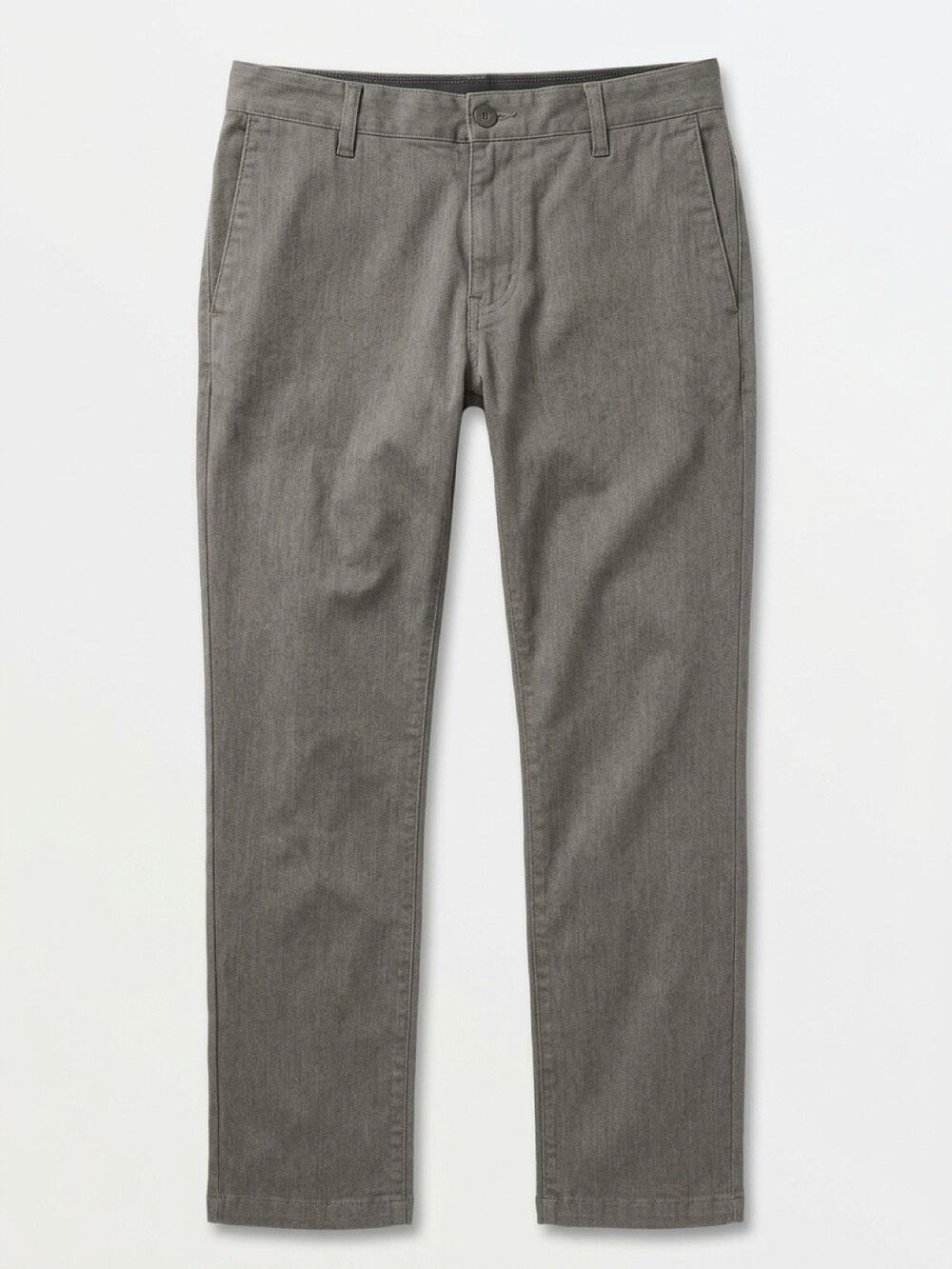 Volcom Stone Corpo Class Pants Mens 32x30 Chino Gray Straight Leg Skater